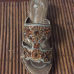 Pierre Dumas  lucky 1 bronze sandal